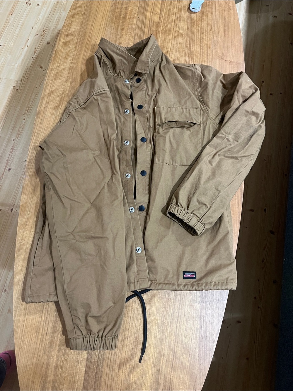 Dickies Brown Lightweight Shirt Jacket